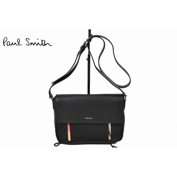 Pwr340 レディース ポールスミス ブランド スワールナイロンポケット ショルダーバッグ 婦人 Cuore プレゼント ヤフー店 ブラック ファッション 本革 婦人 バッグ Smith 女性 15 W9812 Paul