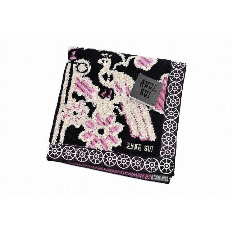 タオルハンカチ ブランド レディース アナスイ 1枚 クジャク 黒 ブラック ピンク 女性 婦人 ハンドタオル 16 F7744 Cuore ヤフー店 通販 Yahoo ショッピング