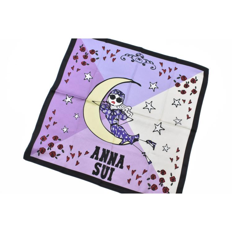 ANNASUI カップケーキ柄 ストール ANNA SUI（アナスイ） スカーフ 薄手 スクエア レディース Josie's