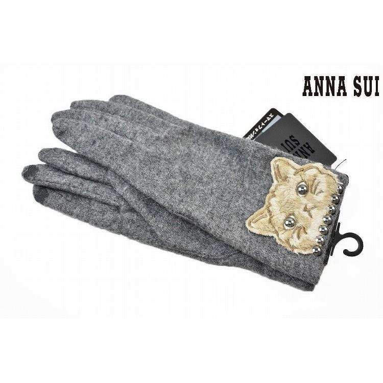 ANNA SUI アナスイ 手袋 猫 ANNA SUI（アナスイ） 手袋 レディース ブランド ネコ ねこ 猫