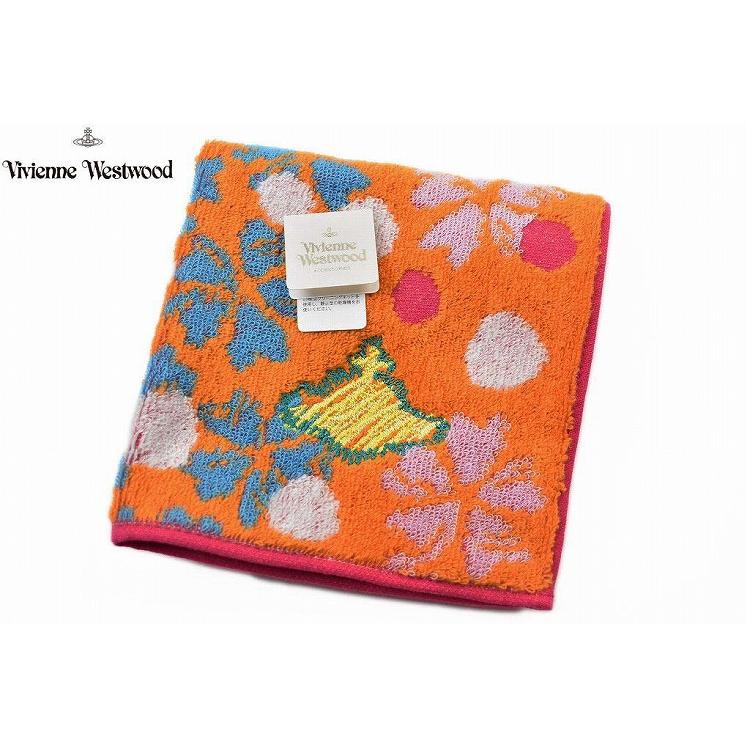 メール便不可 メール便 プリント フラワー ブルー オレンジ 1枚 ウエストウッド ヴィヴィアン レディース ブランド タオルハンカチ 母の日 ポイント消化 ギフト プレゼント 送料無料 財布 帽子 ファッション小物 Pearlmedia Com