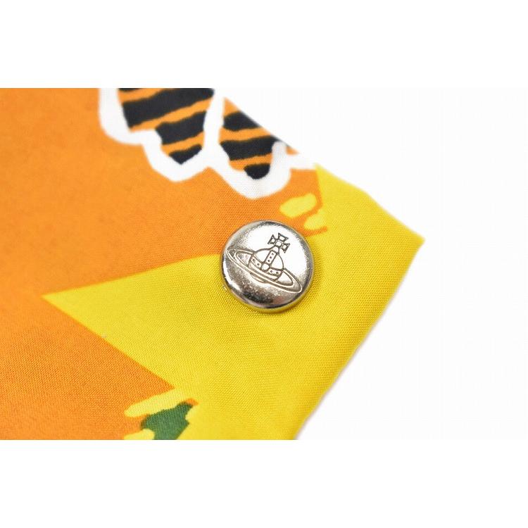 ヴィヴィアン 傘 日傘 雨傘 アンブレラ イエロー 黄色 金色 オーブ ロゴ