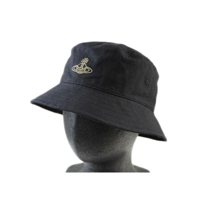ヴィヴィアン・ウエストウッド　バケットハット 黒 EDGEWEAR バケットハット(ブラック)（メンズ）（1344952012）｜帽子