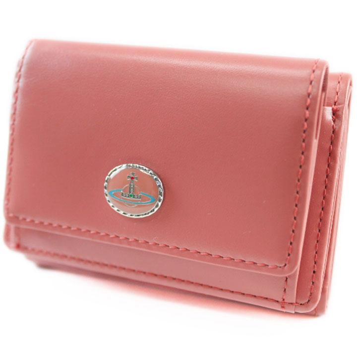 ヴィヴィアン　ピンクレザー　ミニ財布 Vivienne Westwood（ヴィヴィアンウエストウッド） ミニ財布