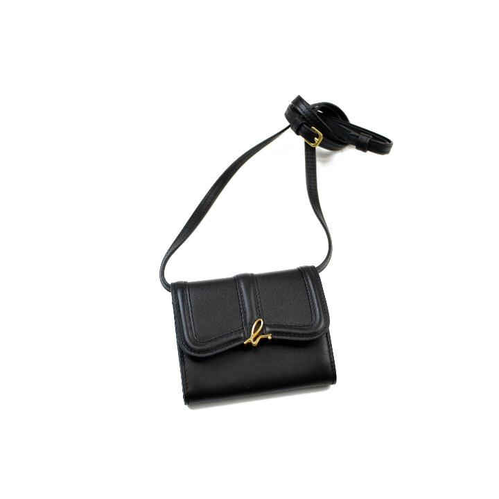 agnes b.（アニエスベー） 財布 レディース ショルダーベルト付 二