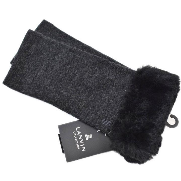 LANVIN COLLECTION 手袋 レディース ランバン コレクション カシミヤ
