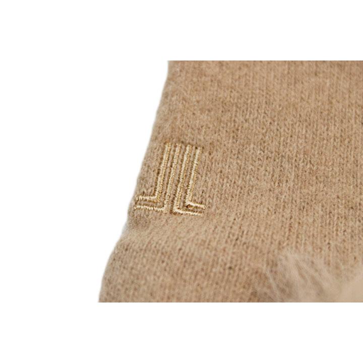 新品 LANVIN 高級カシミヤ レディース手袋 ベージュ LANVIN COLLECTION ランバン コレクション 手袋 レディース ブランド