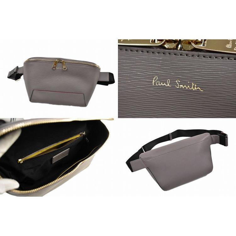 Paul Smith ポールスミス ボディバッグ メンズ グレー ブランド Paul Smith ポールスミス ボディバッグ メンズ グレー ブランド
