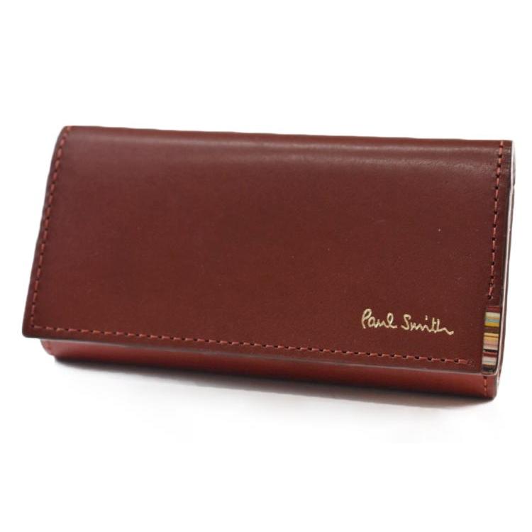 【新品・送料無料】Paul Smith キーケース マルチストライプ ブラウン Paul Smith（ポール・スミス） キーケース メンズ ブランド マルチ