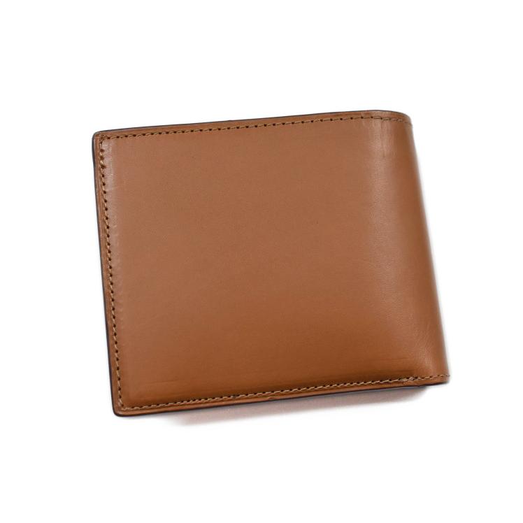 新品 ポールスミス 二つ折り財布 コンパクト レザー キャメル　75Q023 新品 ポールスミス 二つ折り財布 コンパクト レザー キャメル 75Q023