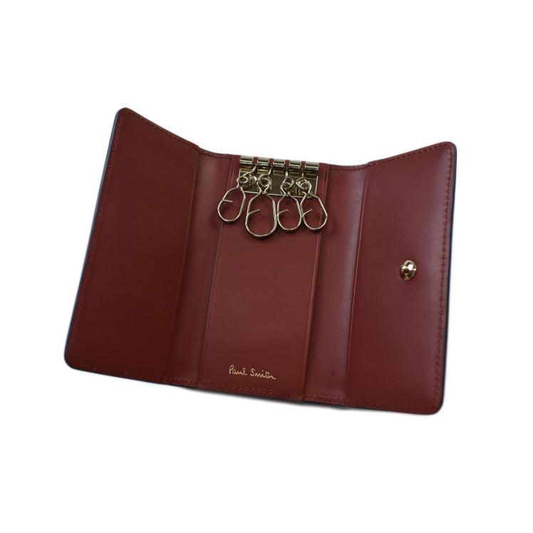 【未使用品】Paul Smith ポール スミス ポールスミス 4連キーケース Paul Smith（ポール・スミス） キーケース 4連 メンズ ブランド ダブル