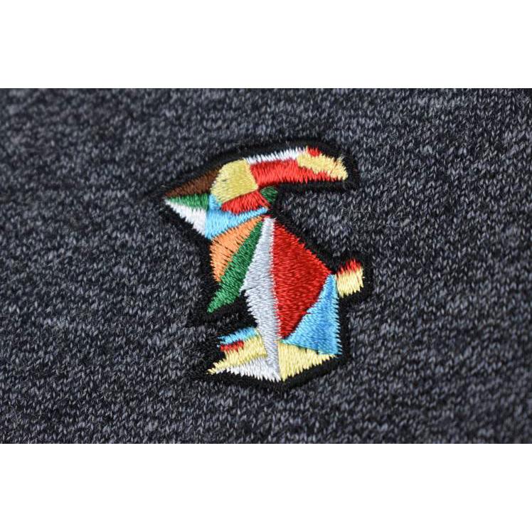 ルームウェア メンズ 上下 セットアップ 裏起毛 スウェット ポールスミス クリスタルラビット 刺繍 長袖 クルーネック ロングパンツ M L LL ブラック チャコール | Paul Smith | 02