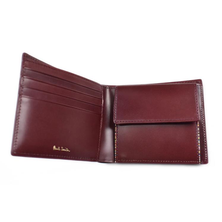 Paul Smith（ポール・スミス） 財布 メンズ 二つ折り ブランド レザー