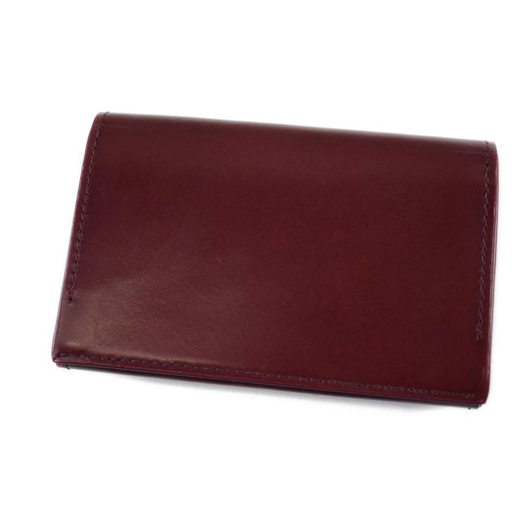 Paul Smith 本革 名刺カード入れ ボルドーブラウン [新品][箱入り] Paul Smith（ポール・スミス） 名刺入れ メンズ カードケース ブランド
