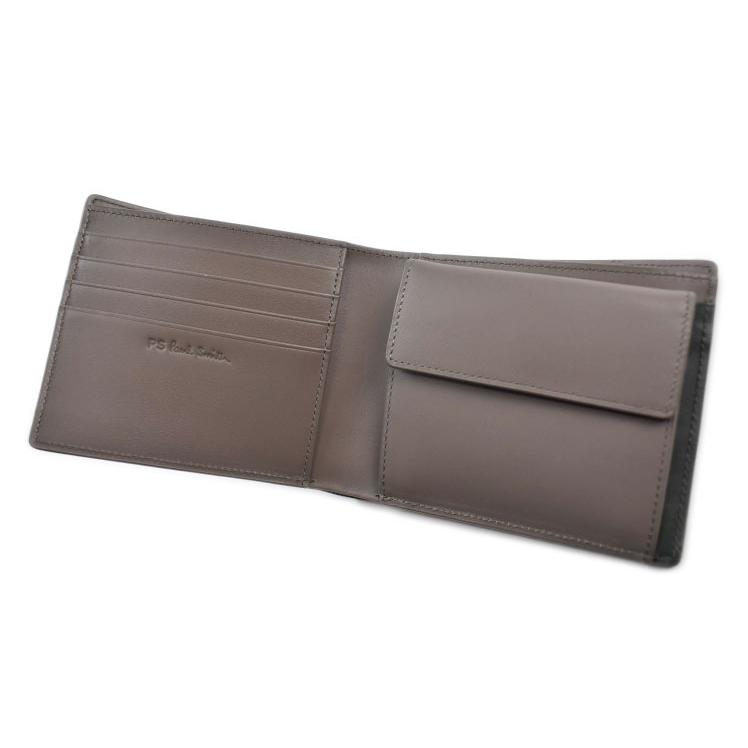 Paul Smith（ポール・スミス） ピーエス 財布 メンズ 二つ折り 二