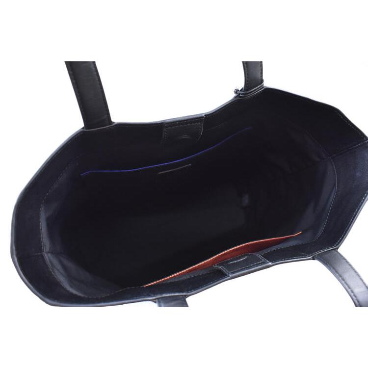 Paul Smith トートバッグ ロゴモチーフ ビジネスバッグ 本革 レザー モダンビジネス トートバッグ（ダークブラウン） ｜ポール・スミス