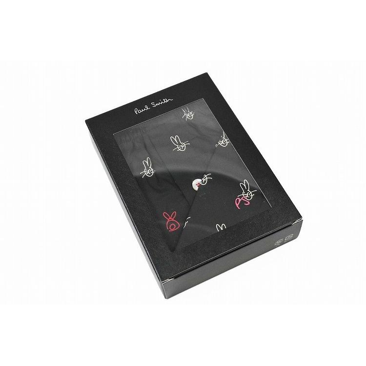 激安通販 下着 靴下 部屋着 トランクスパンツ プレゼント ギフト おしゃれ 父の日 新品 ポールスミス トランクス パンツ 前開き 下着 メンズ ブランド Paul Smith 専用箱付 ハンドドローイング ラビット M L Ll 黒 アンダーウェア 綿 男性 紳士 Www Threeriversofs Com