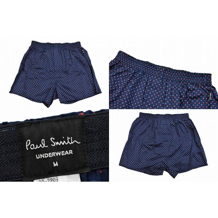ポールスミス トランクス パンツ メンズ ブランド Paul Smith 箱付 ハート ドット デザイン M L LL ネイビー | Paul Smith | 02