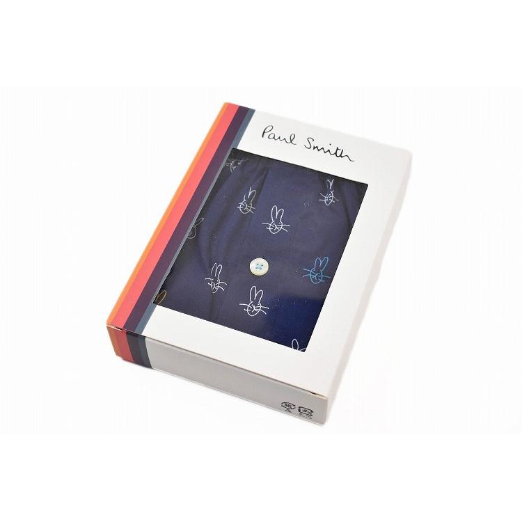 ポールスミス トランクス パンツ メンズ ブランド Paul Smith ラビット プリント 箱付 Mサイズ Lサイズ LLサイズ 紺 ネイビー 男性 紳士 | Paul Smith | 01