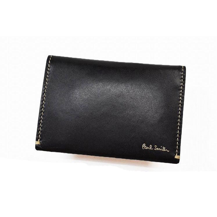 当店限定販売 プレゼント ギフト おしゃれ 新品 ポールスミス パスケース メンズ ブランド Paul Smith ポリッシュカーフグループ フラップ 箱付 ブラック 男性 紳士 本革 Psq141 財布 帽子 ファッション小物 Headshotsbar Com