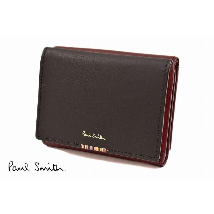 22新作モデル 三つ折り財布 レザー ブランド おしゃれ 新品 ポールスミス 三つ折り 財布 メンズ ブランド Paul Smith マルチストライプ タブ フラップ ワイン 箱無 訳あり 男性 紳士 本革 財布 Pachiralodge Com