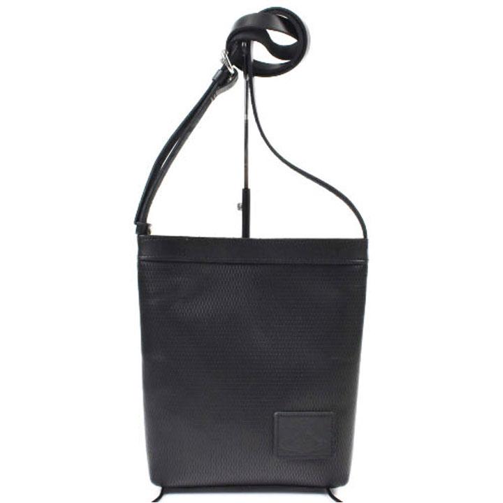 Vivienne Westwood MANショルダーバッグ ブラック　A4サイズ Vivienne Westwood（ヴィヴィアンウエストウッド） ヴィヴィアン