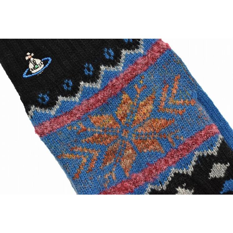 大きな割引 ギフト プレゼント おしゃれ 男性 系 ブルー ブラック 黒 デザイン オーブ刺繍 ニット Westwood Vivienne ブランド メンズ 手袋 ヴィヴィアンウエストウッド 正規品 新品 財布 帽子 ファッション小物 Swissblu Com