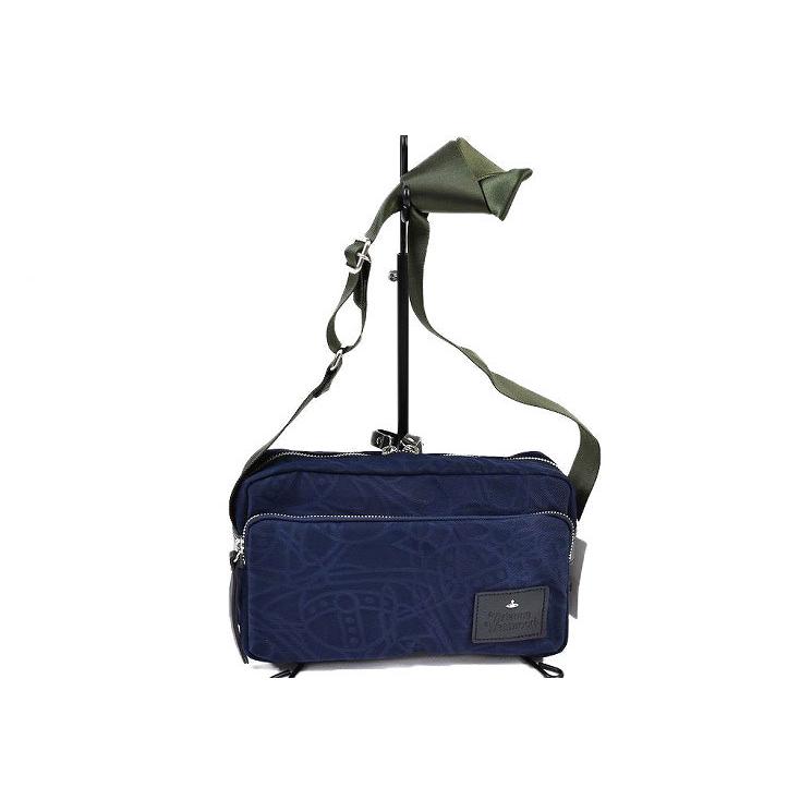 Vivienne Westwood ネイビー ショルダーバッグ