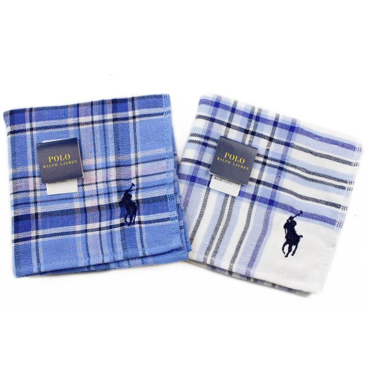 POLO RALPH LAUREN タオルハンカチ 2枚セット ポロ ラルフ