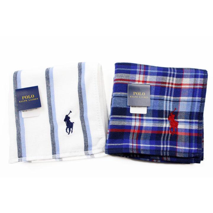 【新品】RALPH LAURENタオルハンカチ POLO RALPH LAUREN タオルハンカチ 2枚セット ポロ ラルフ