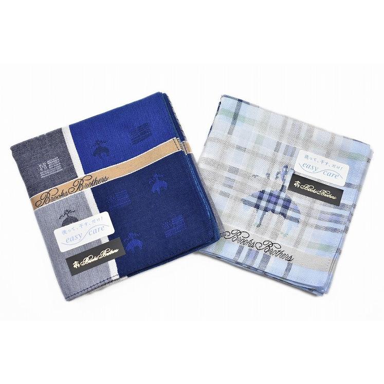 ブルックス ブラザーズ ハンカチ 2枚セット メンズ ブランド Brooks Brothers 紺 グレー 千鳥格子 ブルー グリーン チェック 父の日 70 F18 Cuore ヤフー店 通販 Yahoo ショッピング