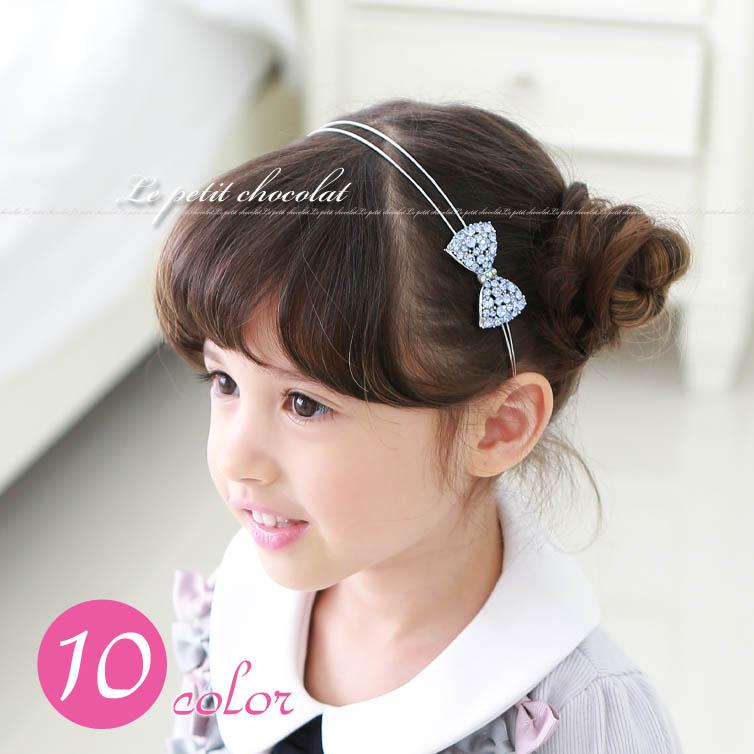 カチューシャ ヘアアクセサリー 子供 女の子 キッズ キラキラ リボン ラインストーン ベビー ジュニア 大人 ヘアー アクセサリー 雑貨 フォーマル Kk 0902a Cuore ヤフー店 通販 Yahoo ショッピング