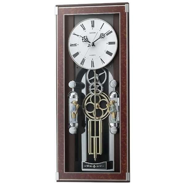 4MN535SR23 リズム 掛時計 電波からくり時計 振子時計 ソフィアーレプリモ RHYTHM CLOCK | RHYTHM（時計）