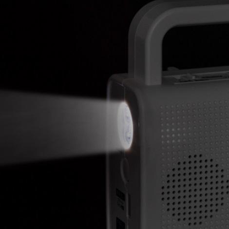 CITIZEN（シチズン） 4RQ001-003 目覚まし時計 防災用クロック