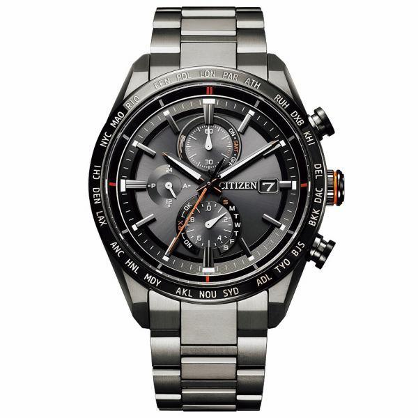 ☆美品☆ CITIZEN Eco-Drive AT8185-62E 腕時計 ACT Line AT8185-62E シチズン アテッサ エコドライブ 電波時計