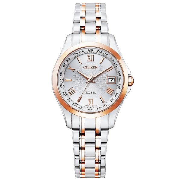 EC1124-58A シチズン エクシード エコドライブ 電波時計 CITIZEN EXCEED Eco-Drive レディース 腕時計 | EXCEED(CITIZEN)