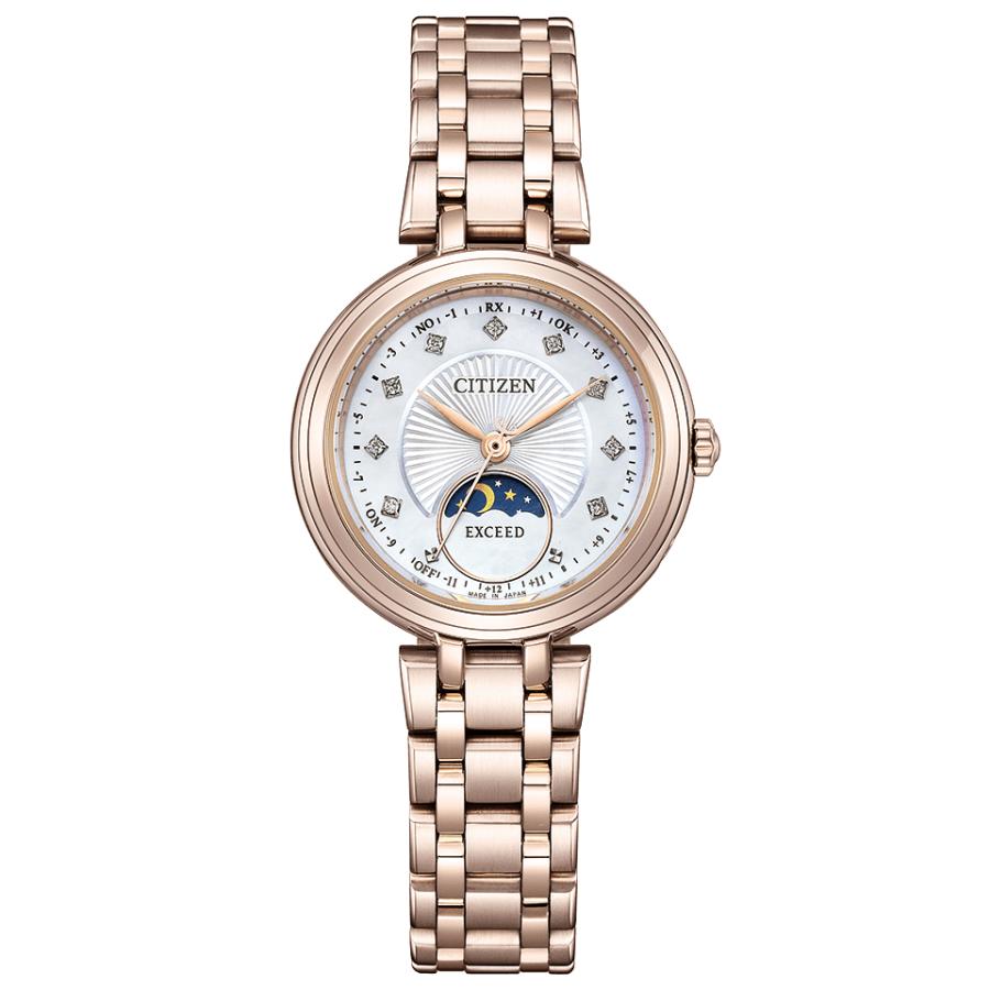 EE1026-71D シチズン エクシード エコドライブ 電波時計 CITIZEN EXCEED Eco-Drive レディース 腕時計 | EXCEED(CITIZEN)