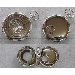 PW44 ラポート 懐中時計 スケルトンケース チェーン付 手巻き Rapport Pocket Watch | RAPPORT | 01