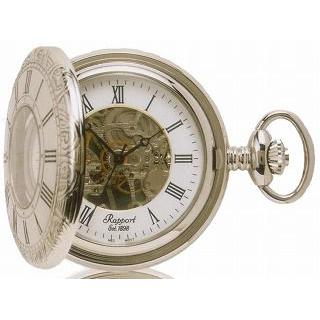 PW57 ラポート 懐中時計 スケルトンケース チェーン付 手巻き Rapport Pocket Watch｜cuore