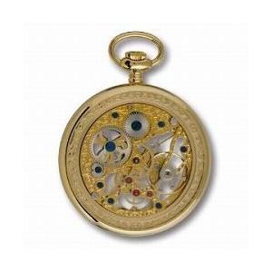 PW86 ラポート 懐中時計 スケルトンケース チェーン付 手巻き Rapport Pocket Watch 【即日発送可能】 | RAPPORT | 01