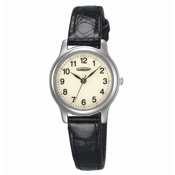 SW-467L-4 オレオール レザー クオーツ AUREOLE LEATHER QUARTZ レディース 腕時計 ペアウォッチ
