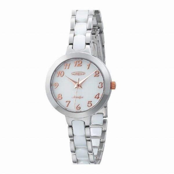 SW-599L-03 オレオール セラミック クオーツ AUREOLE CERAMIC QUARTZ レディース 腕時計