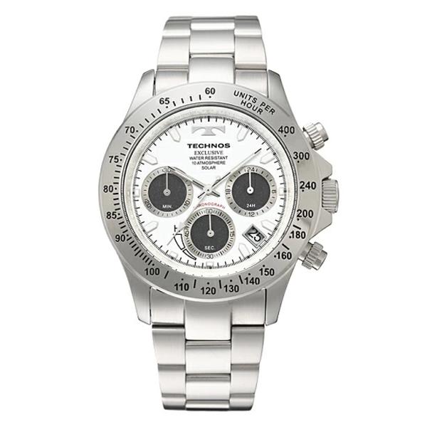 TE4001SW テクノス ソーラー TECHNOS SOLAR メンズ 腕時計 | TECHNOS（時計）
