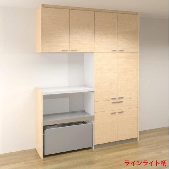 パナソニックVスタイル　W1800ハイフロア家電収納用ダストボックス有｜cupboard-shop｜12