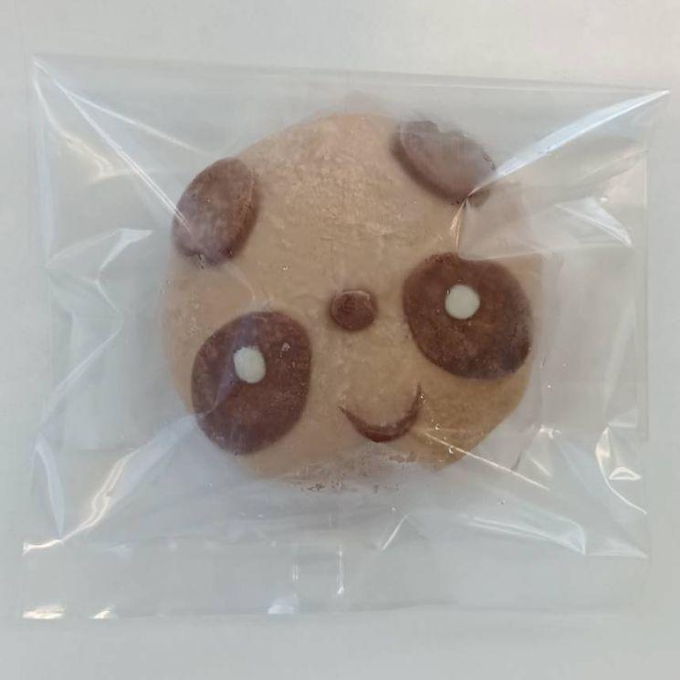 過門香のパンダまん（チョコまん）1個【冷凍】◎ 中華まん お取り寄せ