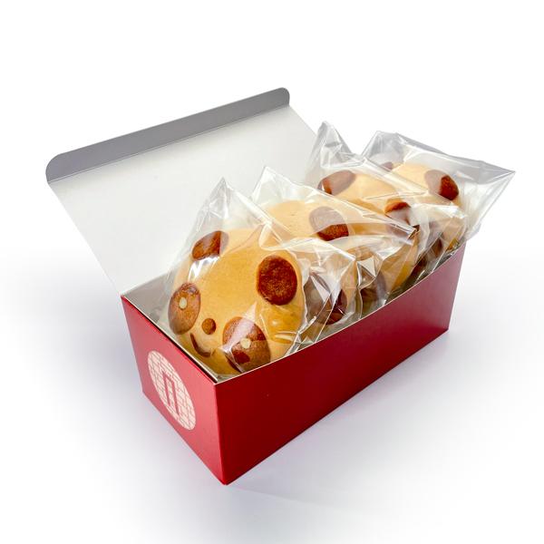 ギフト用》過門香のパンダまん(チョコまん) 4個入り【送料無料】【冷凍