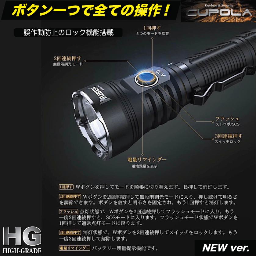 Cp Apollo 爆光フラッシュライトset 4400ルーメン 超強力led 完全防水 Usb充電式 サーチライト Cree Xhp70 2 懐中電灯 アウトドア 防災 Cupolaカスタム Cp Pro Cupola 通販 Yahoo ショッピング