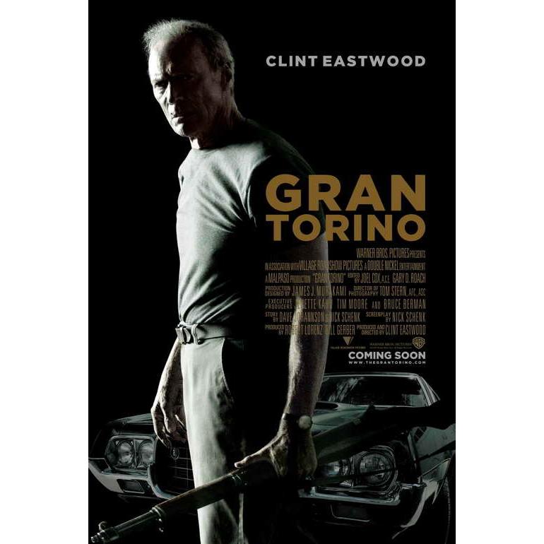 大判】映画ポスター 海外版 グラン・トリノ (68.5 cm x 101.5 cm