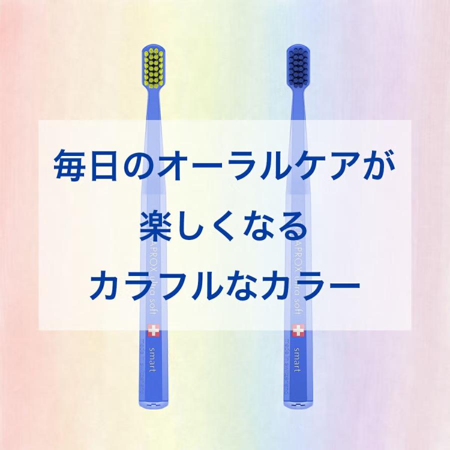 クラプロックス 歯ブラシCSスマート ハンドルカラー青 1本 ヘッド