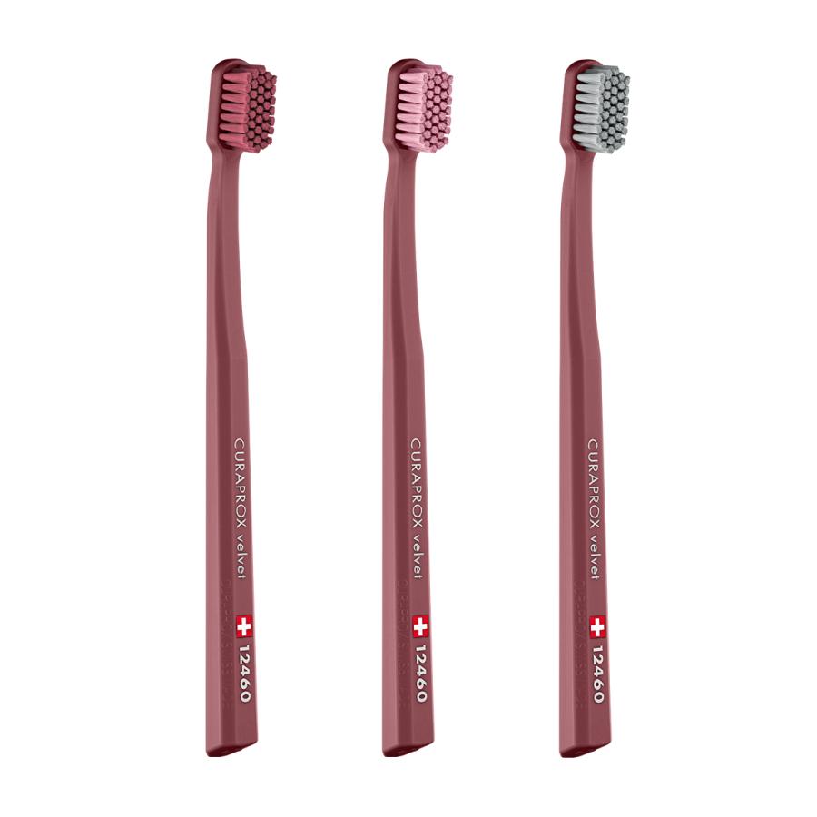 CURAPROX（クラプロックス） CS12460 ベルベット ダークレッド 1本